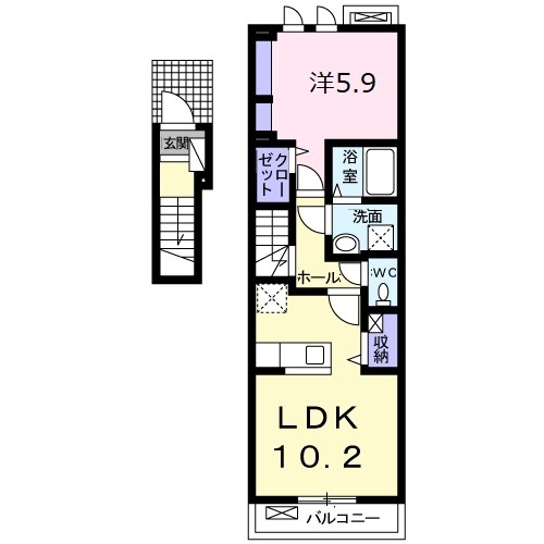 サン パーク 3の間取り