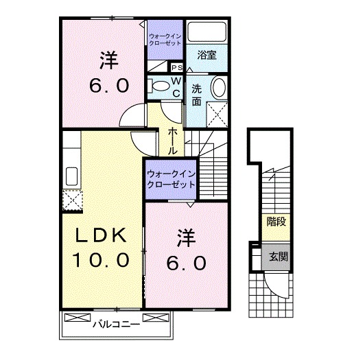 カーサ モレラの間取り