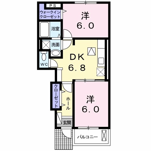 アルデンヌAの間取り