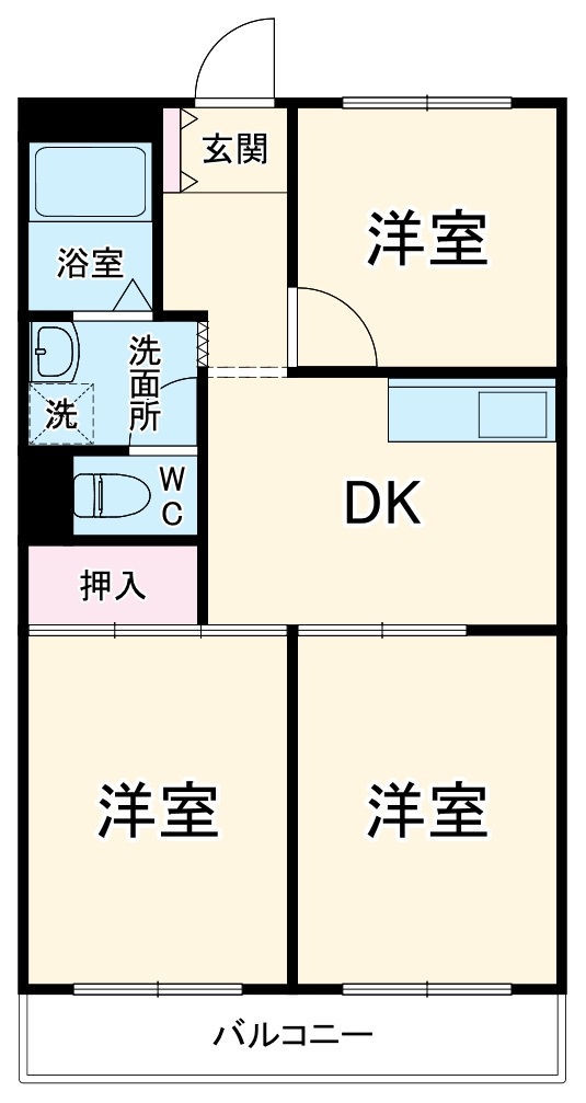 グランドスクエア94の間取り