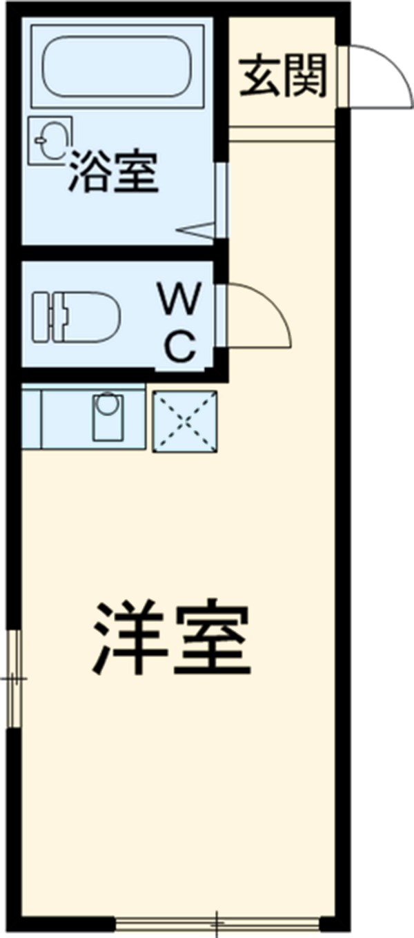 ビバーチェ上大岡の間取り