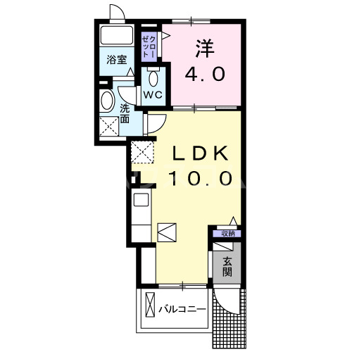 リルシア エスペーロの間取り