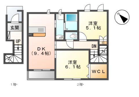 アヴァンスNの間取り