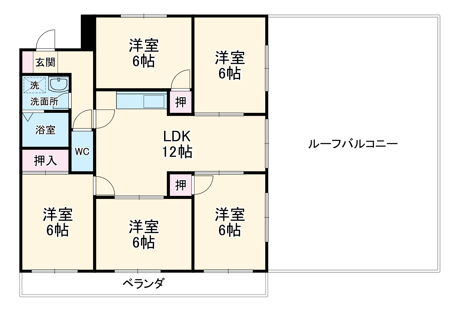 エステート23の間取り