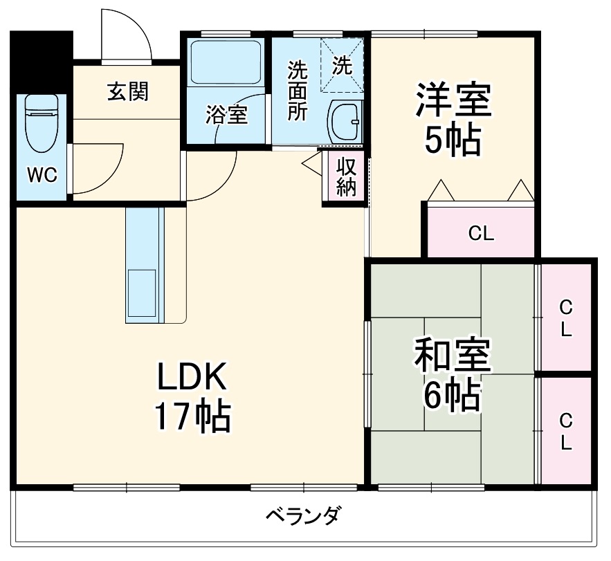 リーボンキャッスルの間取り