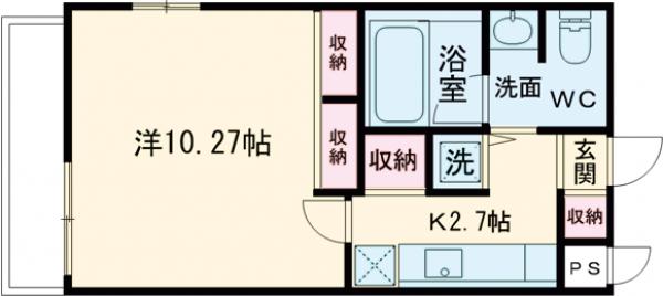 コンフォート桜新町の間取り