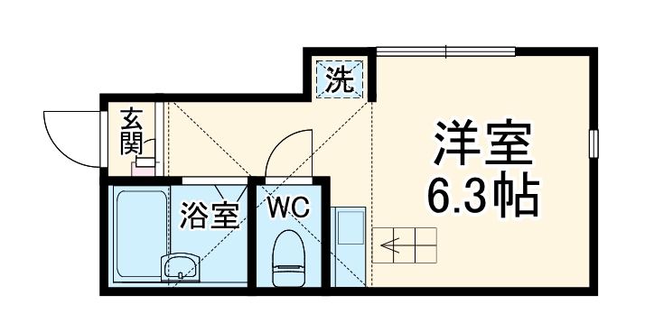 グレースヒルズ横浜西の間取り