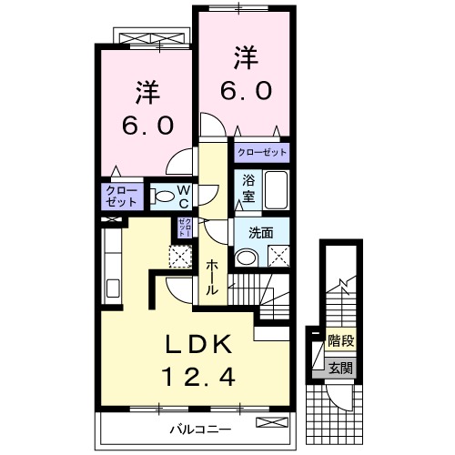Mei Avenueの間取り