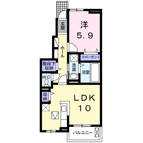 アベリアの間取り