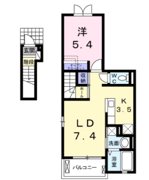 ハイグレイス1番館の間取り