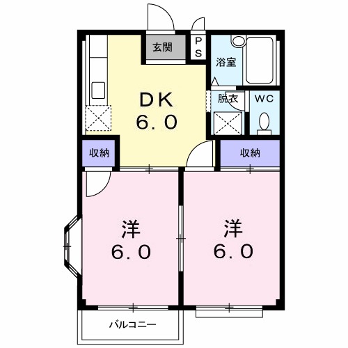 リヴィエールYの間取り