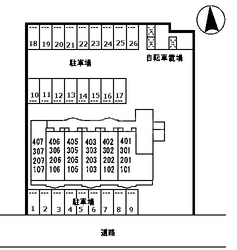 22/30 駐車場