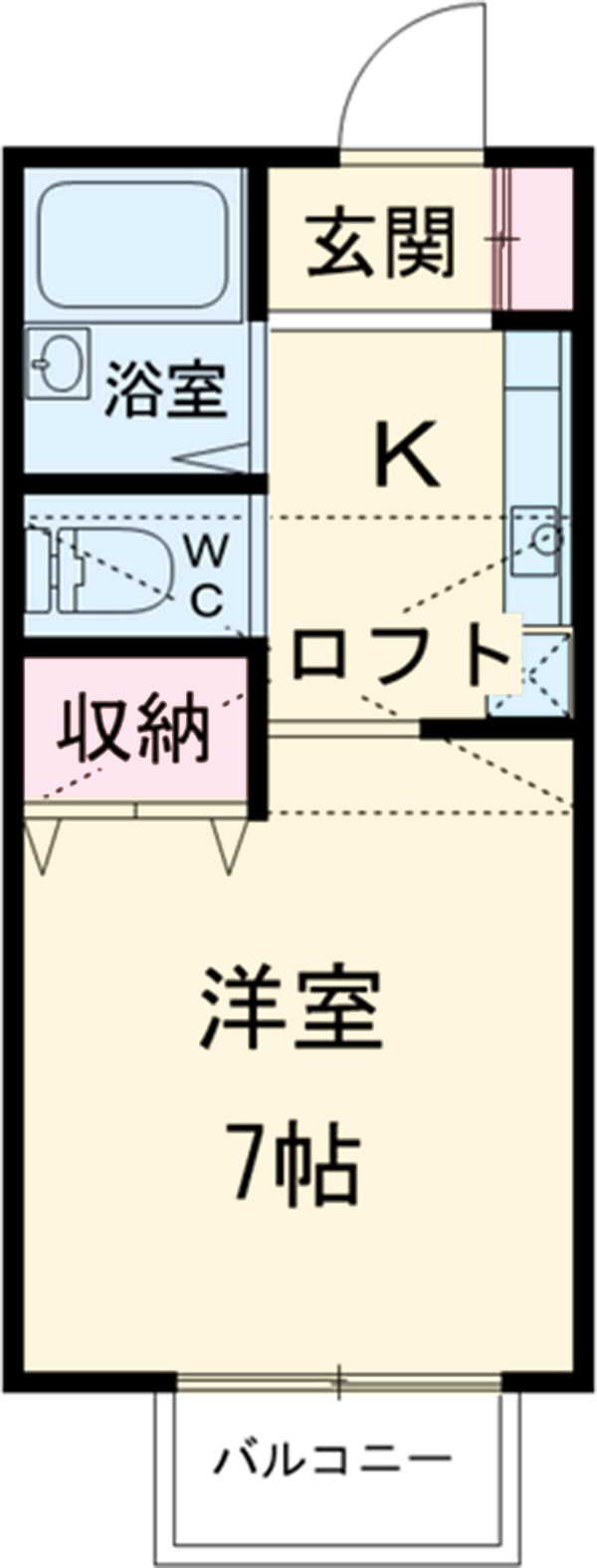 ブリックハウスOZAWAの間取り