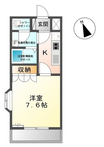 エバーエデンBの間取り
