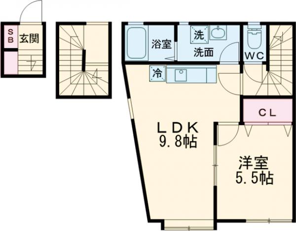 ガーデンヒル二子玉川の間取り