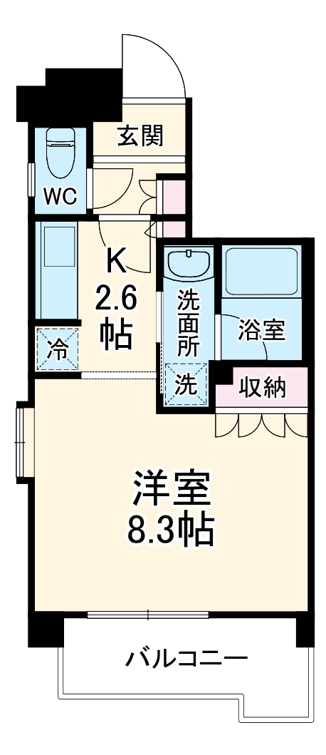 ロイヤルコーポ産興の間取り