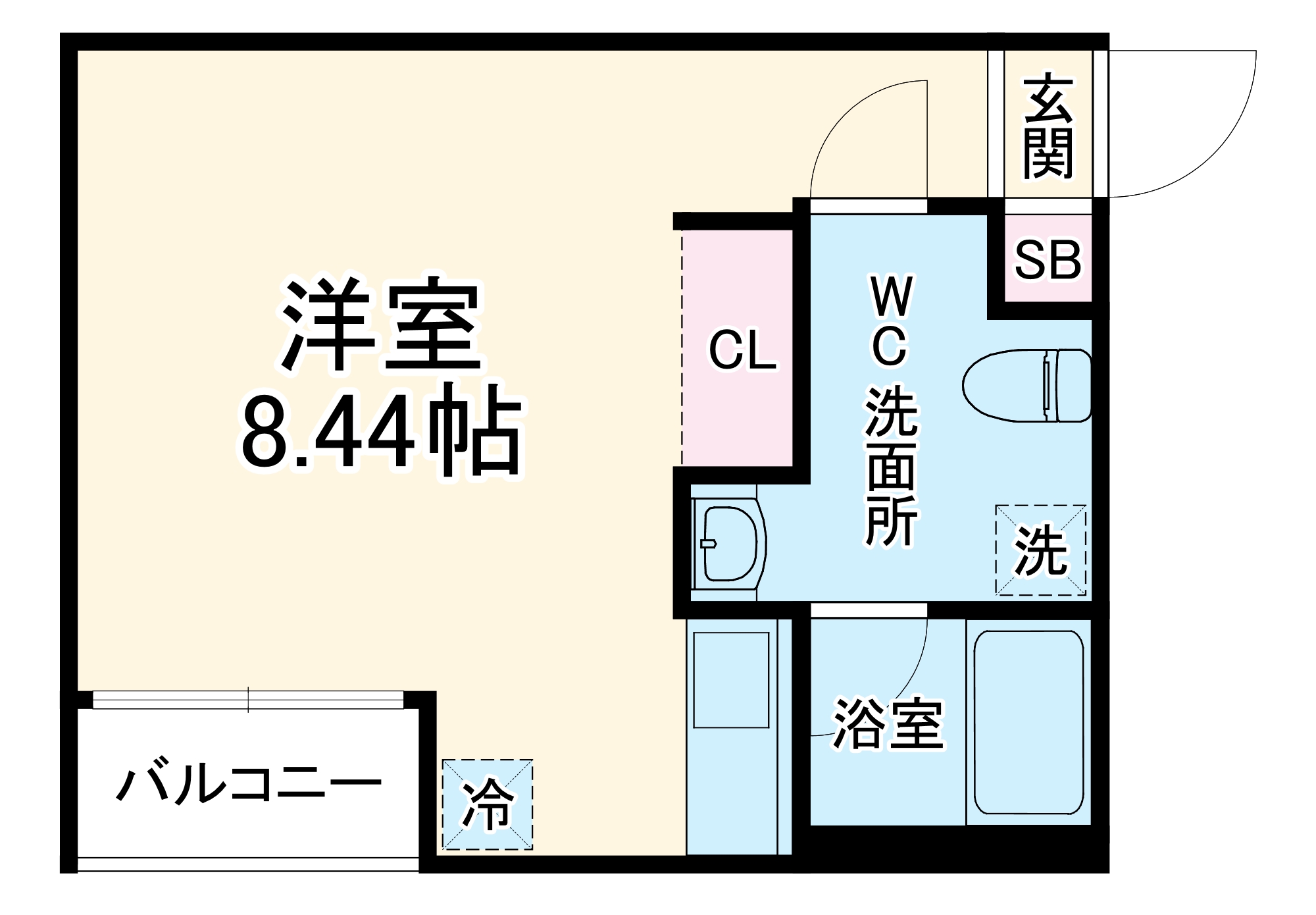 SHELLORAの間取り