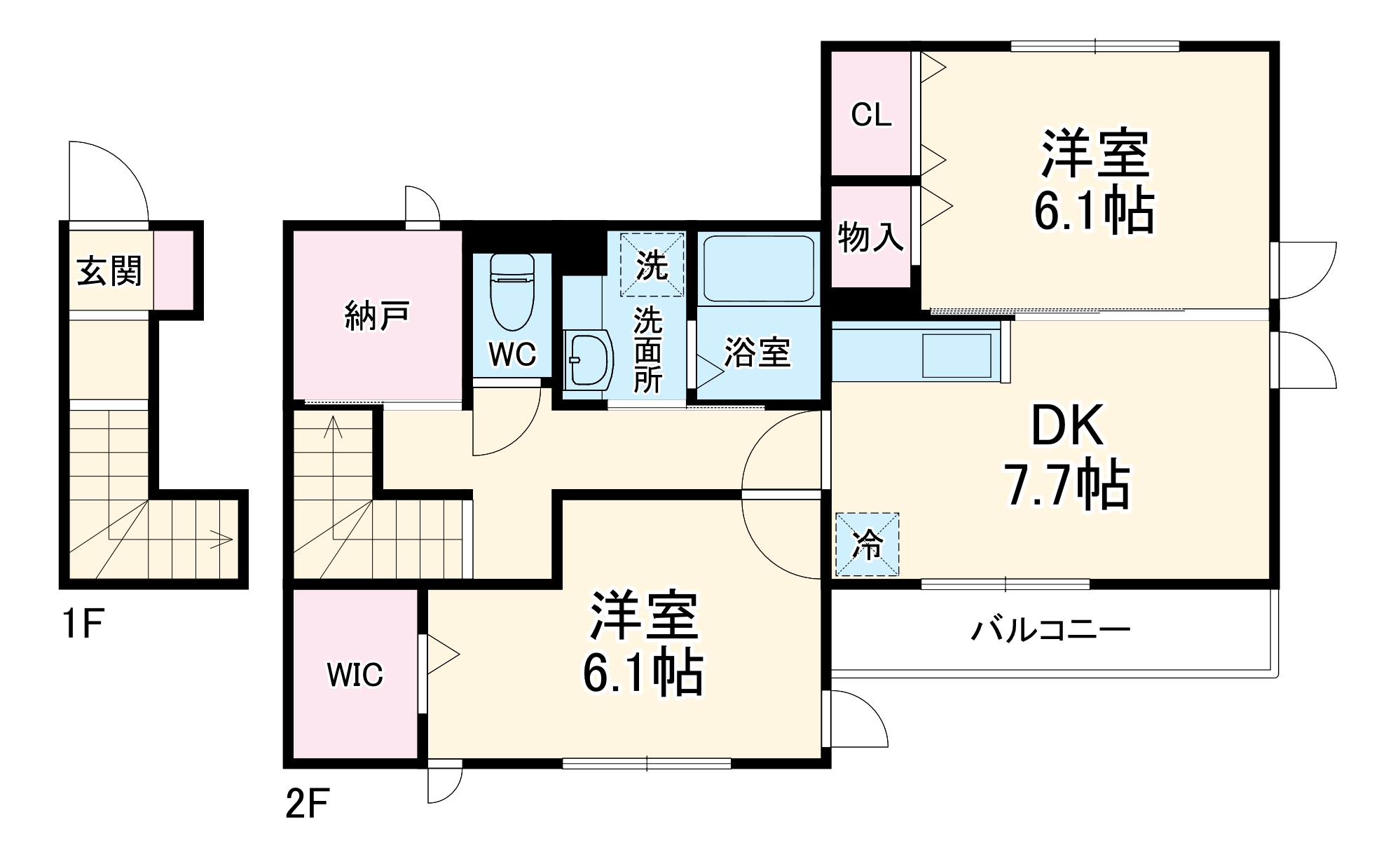 ラマージュⅥの間取り