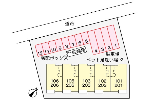 22/30 駐車場