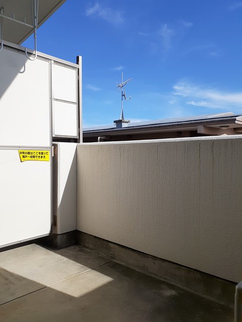 11/25 バルコニー