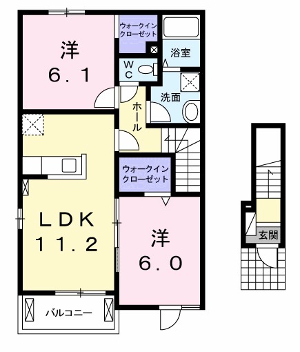 エテルノ グラースの間取り