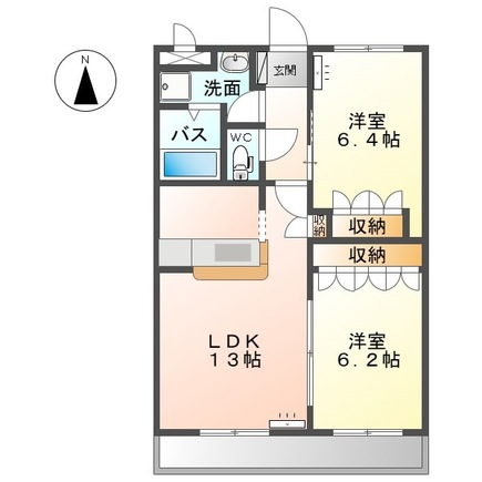 モデルナ江木の間取り