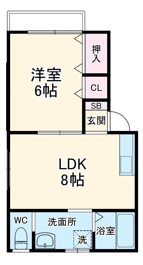 メモリア平塚の間取り