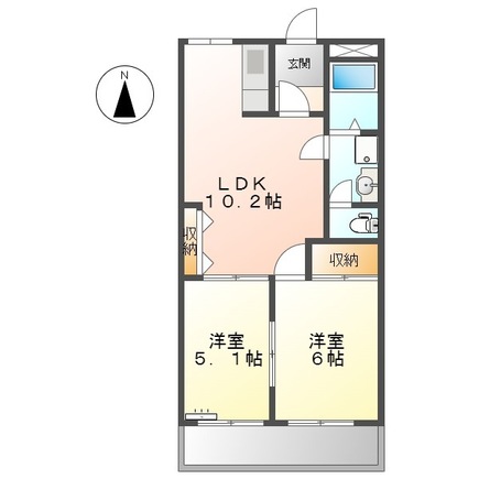 エクセレンスガーデンⅡの間取り