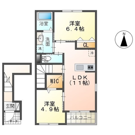 グリーンルームの間取り
