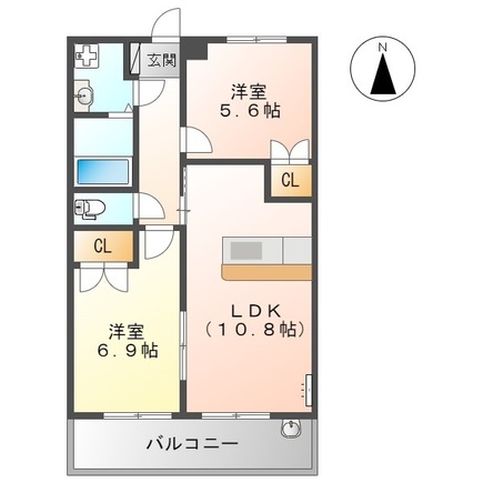 イーストプレイスの間取り