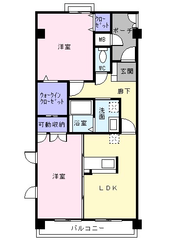 Grand Leagaの間取り