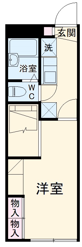 レオパレスフロンティアの間取り