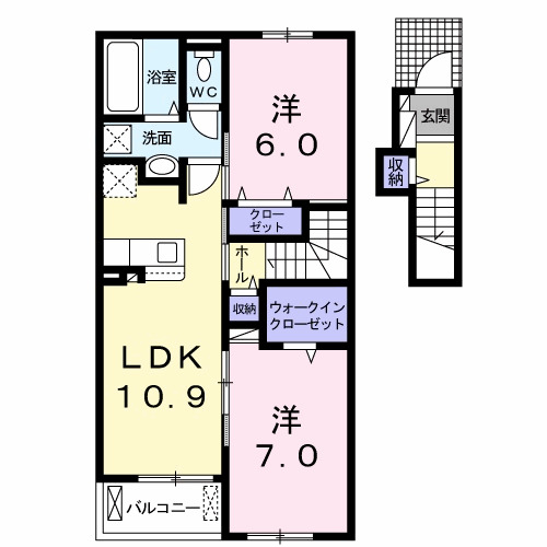 ピュアⅡの間取り