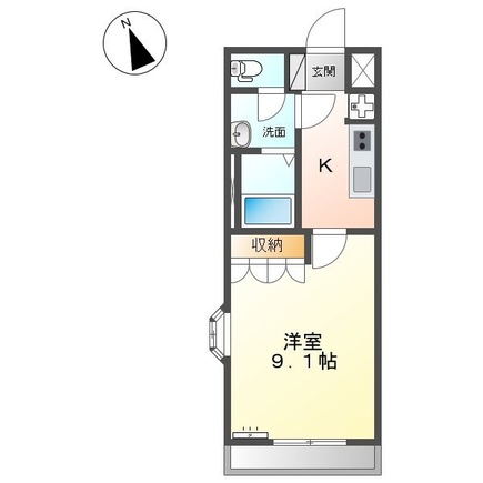 リバティ ミユウⅡの間取り