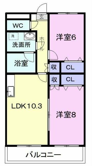 グレイス広見の間取り