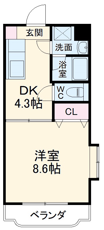 エスペランサⅡの間取り