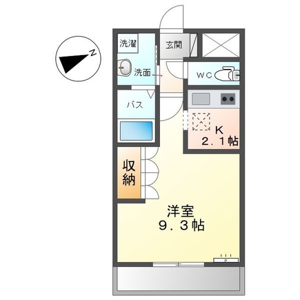 カテリーナの間取り