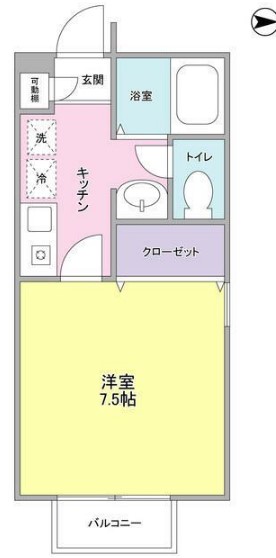 カーサ寿の間取り