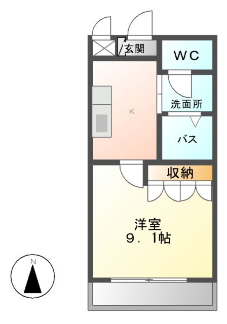 ドルチェの間取り