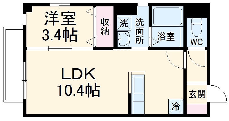 ストークフレアの間取り