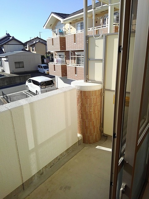 10/25 バルコニー