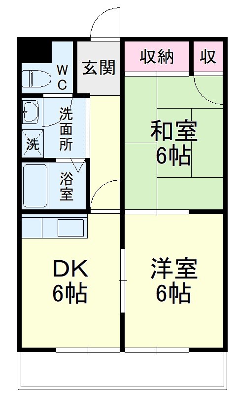 サンシャルム佐藤町の間取り