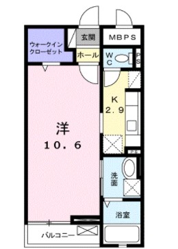 クレメント千葉寺の間取り