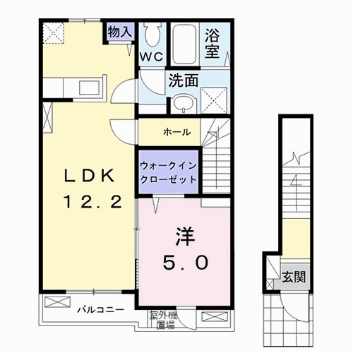ラ　シュエットの間取り