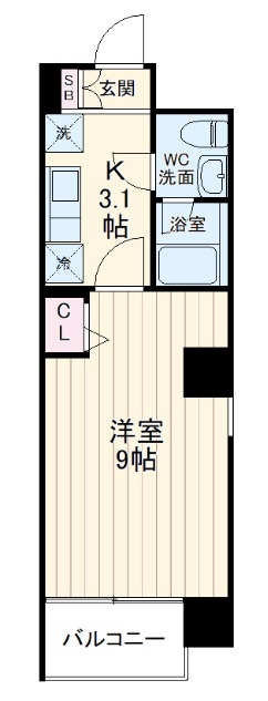 バウハウスの間取り