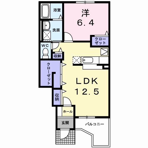 コンフォート・ガーデンの間取り