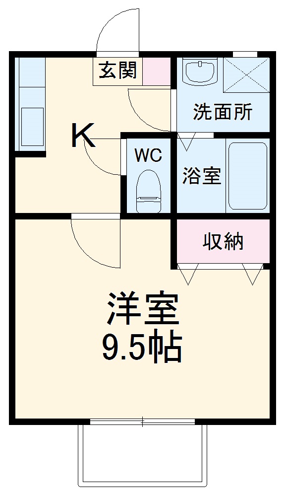 カズⅢの間取り