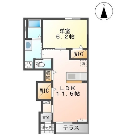 ボルーナⅡの間取り
