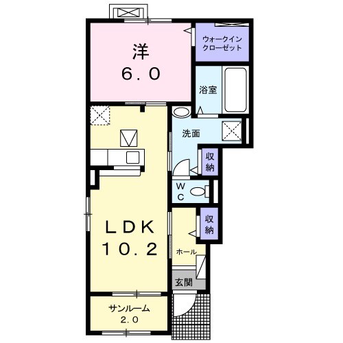 プラシード・Lの間取り