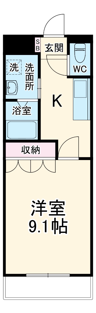 ストロベリーフィールドの間取り